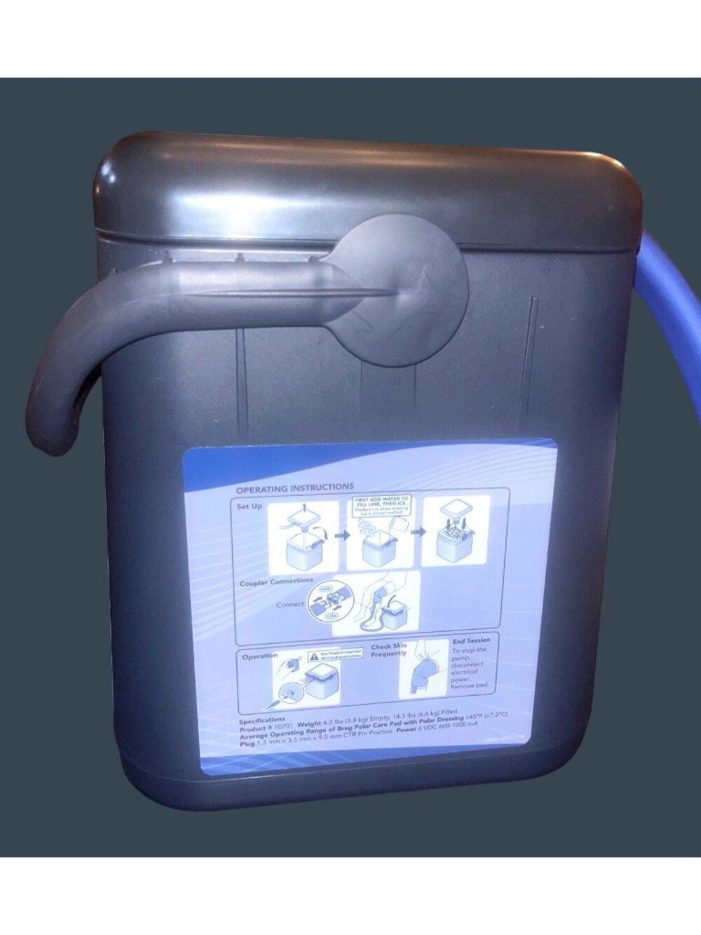 Breg Polar Care Cube System #10701 w/ Wrap On Pads Cold Therapy - Picture 11 of 11